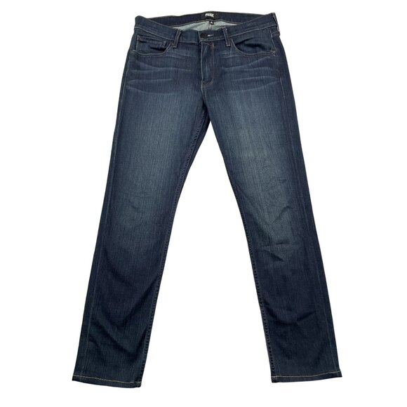 PAIGE | Jeans | Paige Jeans Mens 3 Croft Made In Usa Dark Wash Mid Rise ...